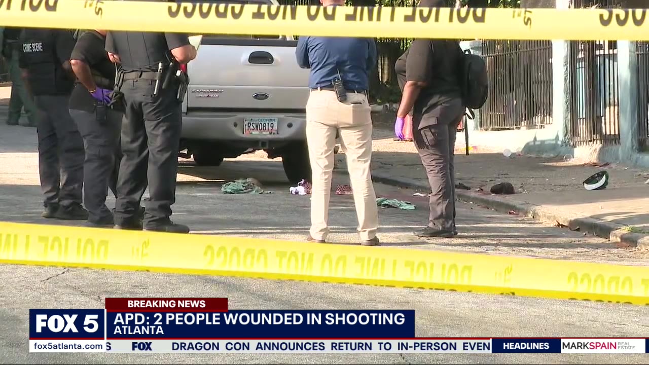 Two wounded in Atlanta shooting | FOX 5 Atlanta