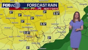 Houston weather: Warm Monday in the 80s, upcoming rain chances