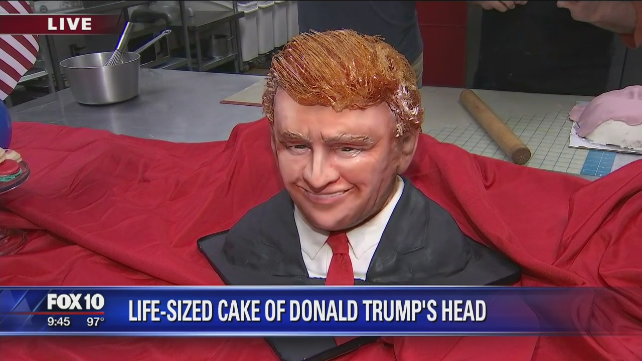 Cory's Corner: KAK creates Donald Trump cake