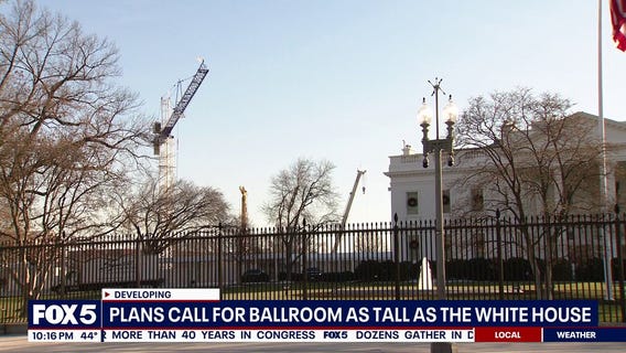 White House releases new details on Trump's plan for new ballroom