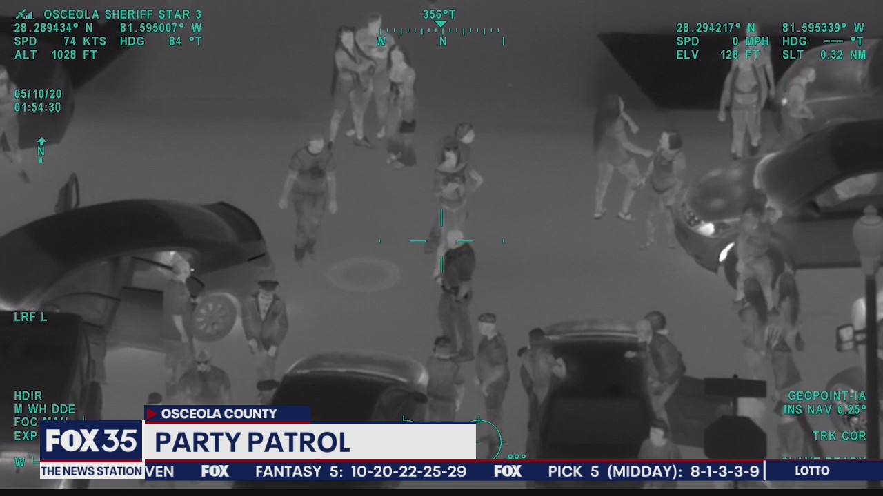 Deputies cracking down on pandemic parties