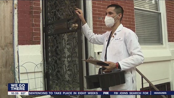 Philadelphia nurse practitioner making sure those who need COVID vaccines get them and all in his own time