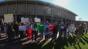 Counter protest at ASU in support of Dreamers