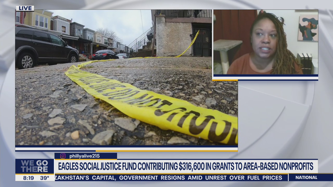 Philadelphia Eagles launch 'End Philly Gun Violence' campaign