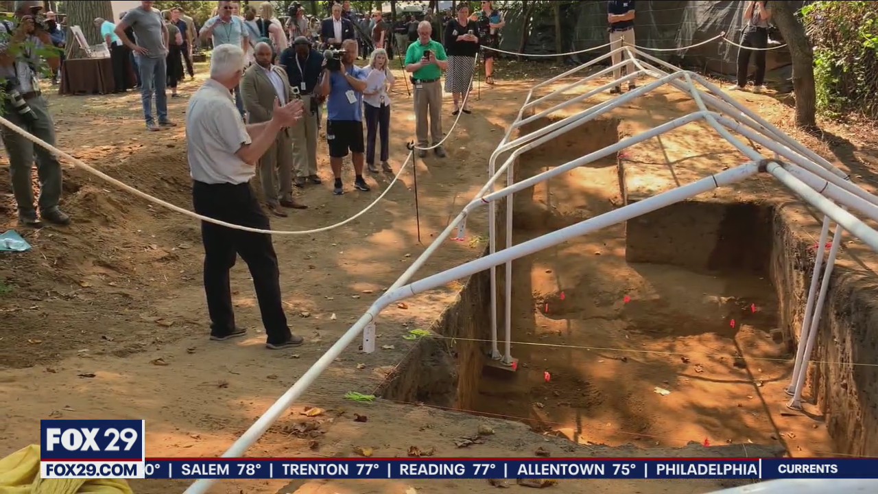 New Jersey battlefield archaeologists unearthed remains from nearly 250 years ago
