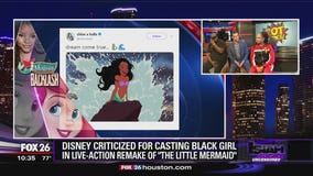 Disney criticized for casting black girl in live-action remake of "The Little Mermaid"