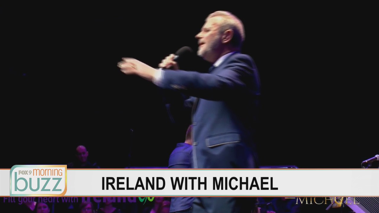 Irish tenor Michael Londra bringing everyone a taste of Ireland for St. Patrick's Day