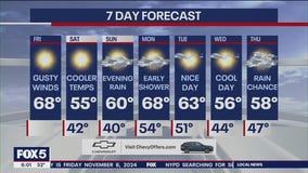 NYC weather forecast