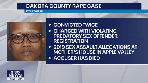 Dakota County prosecutors move ahead with rape case after victim's death