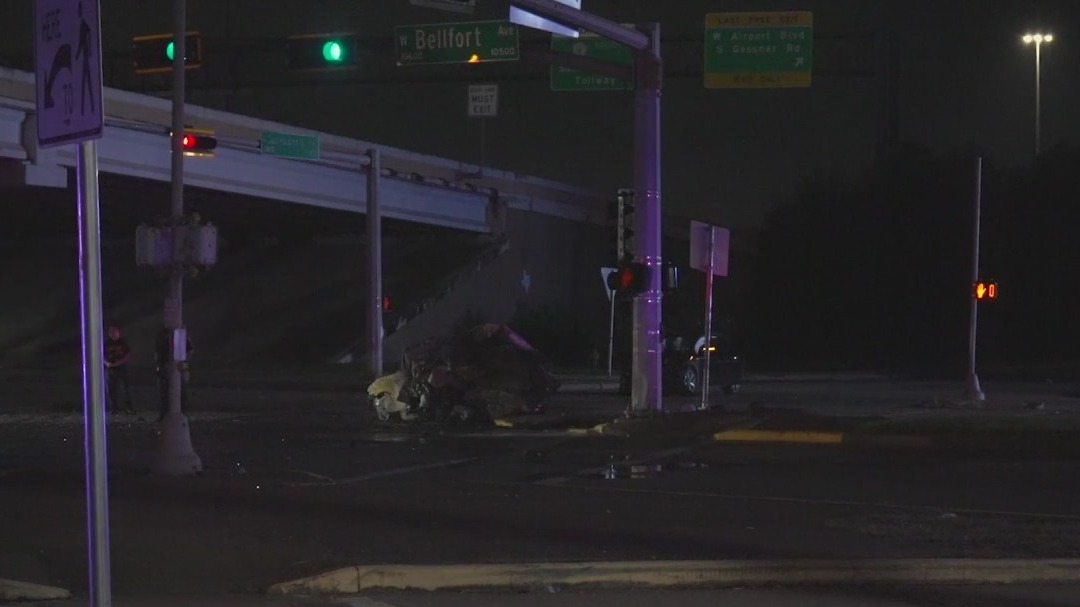 Driver fatally struck by another vehicle in southwest Houston