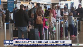 Busiest day expected at Sea-Tac Airport