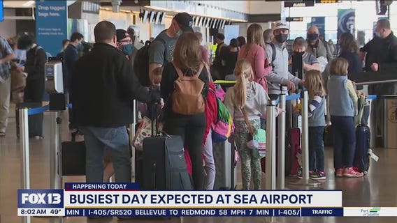 Busiest day expected at Sea-Tac Airport