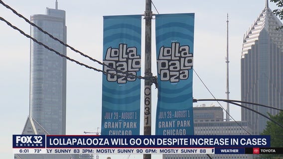 Concerns over Lollapalooza as COVID cases rise