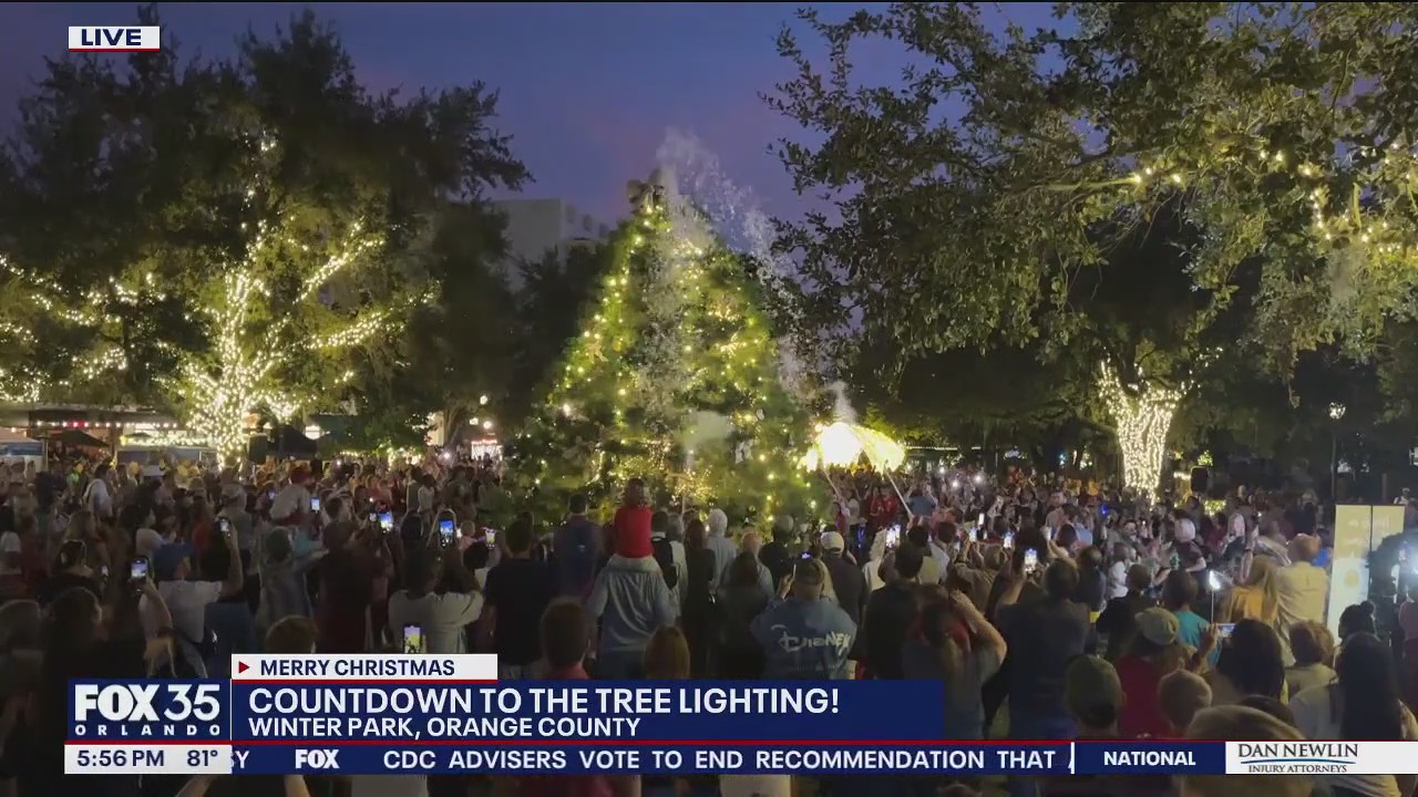 Winter Park Christmas Tree Lighting