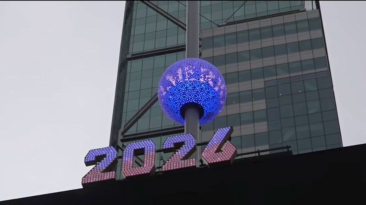 New Year's Eve 2026 installed in Times Square