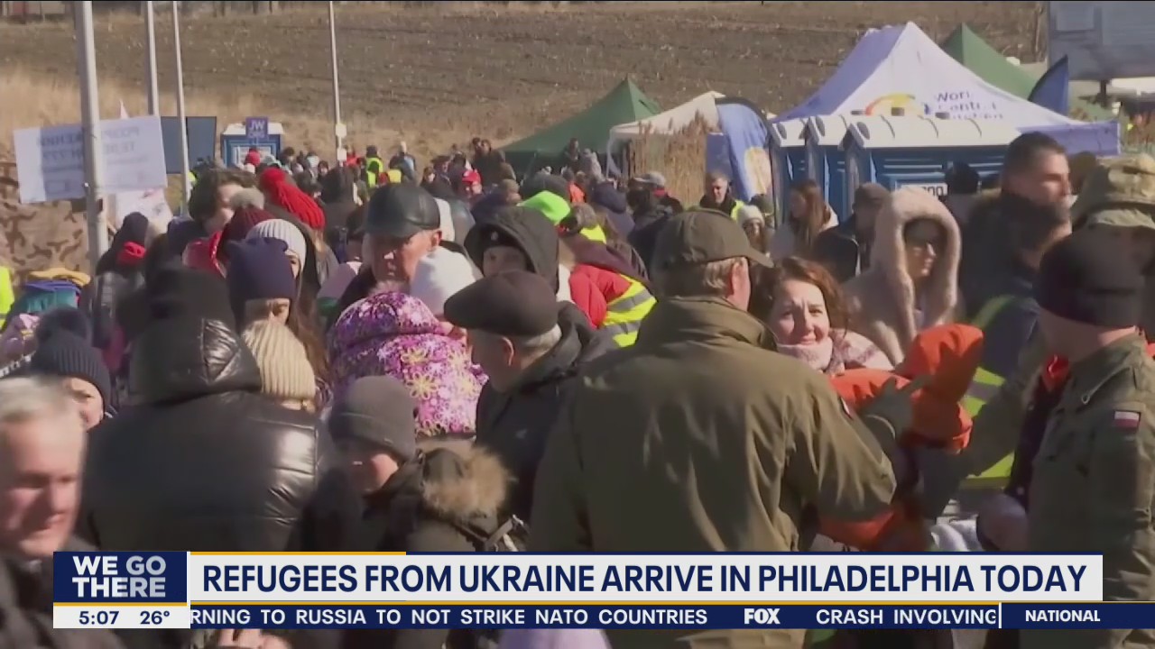 Refugees from Ukraine to arrive in Philadelphia after being granted US visas
