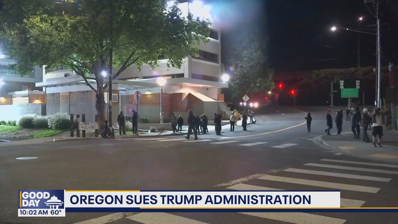 Oregon sues Trump administration over troops deployment