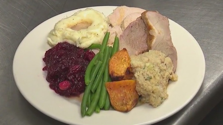 Thousands of Thanksgiving meals dished out at Rate Field for families in need