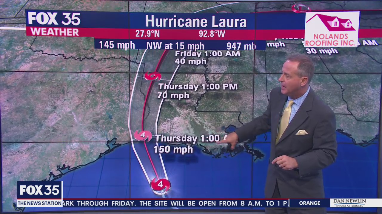 Hurricane Laura is an extremely dangerous Category 4