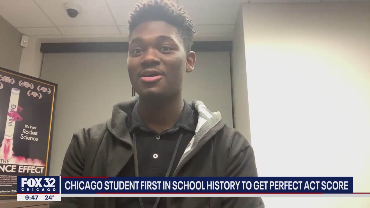 Chicago student first in his school's history to get perfect ACT score