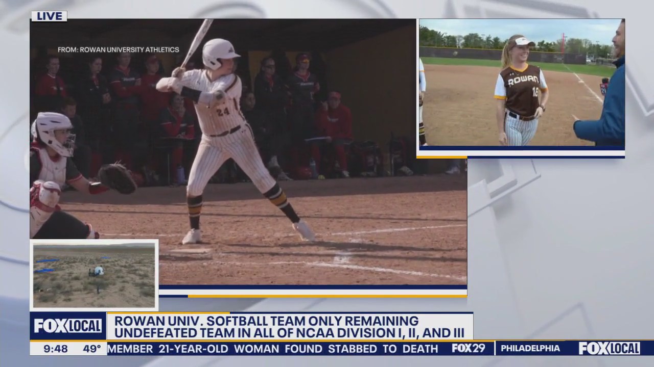 Rowan University softball team on amazing an amazing run