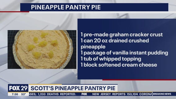 Cooking up a storm: Scott's Pineapple Pantry Pie