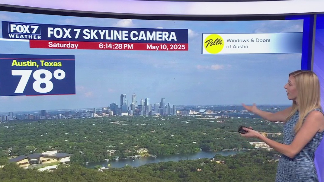 Austin weather: May 10 evening forecast