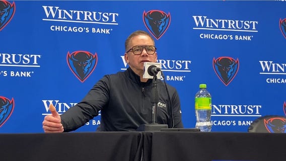 Chris Holtmann talks DePaul's 98-52 win over Northern Illinois