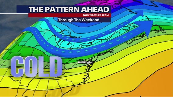 DMV weather: Below-seasonal cold with possible wintry mix late week