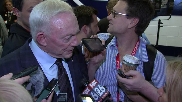 Jerry Jones describes legacy of Bob McNair