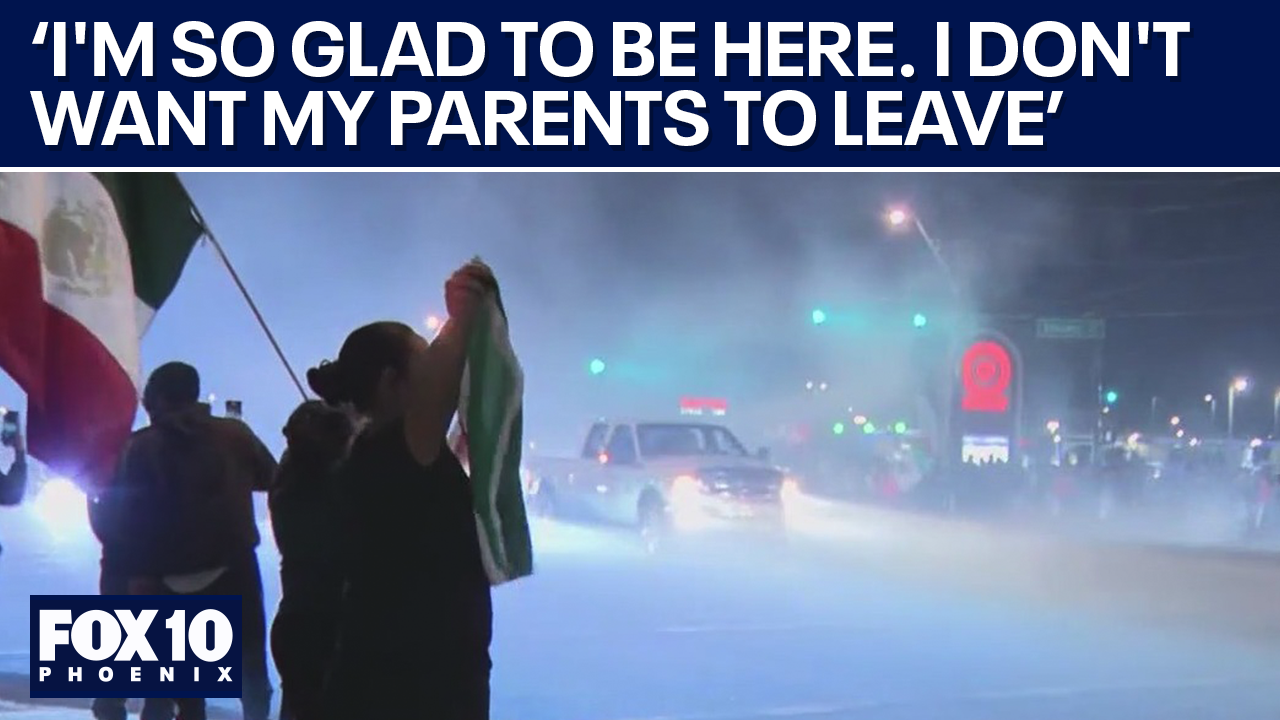 Immigration enforcement rally in Phoenix