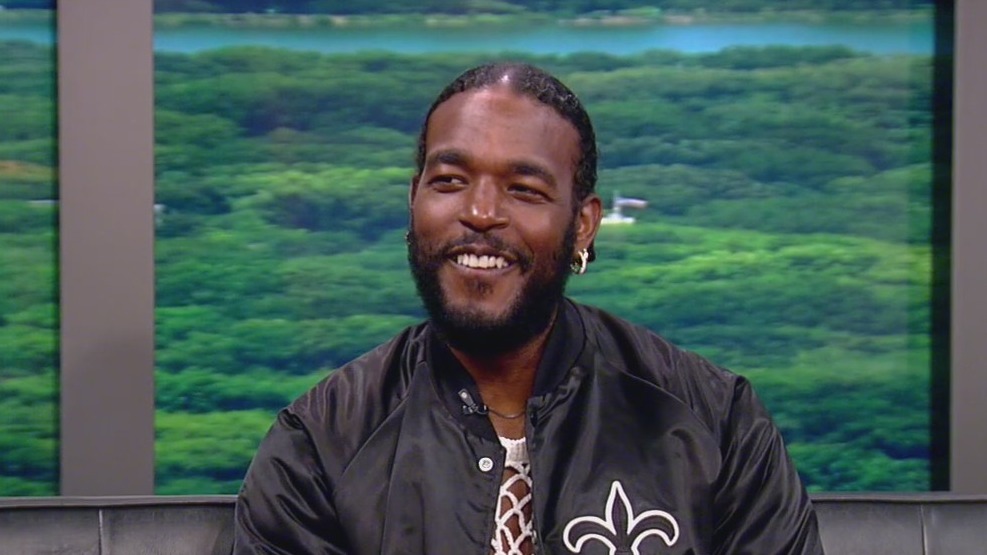 Luke James prefers a tickle