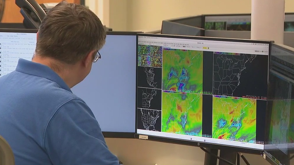 Inside look at the National Weather Service office