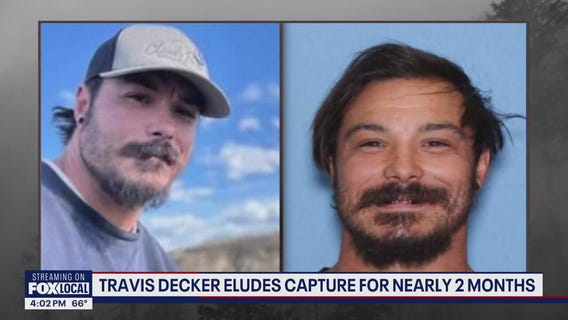 Search for Travis Decker continues as he eludes authorities for almost two months