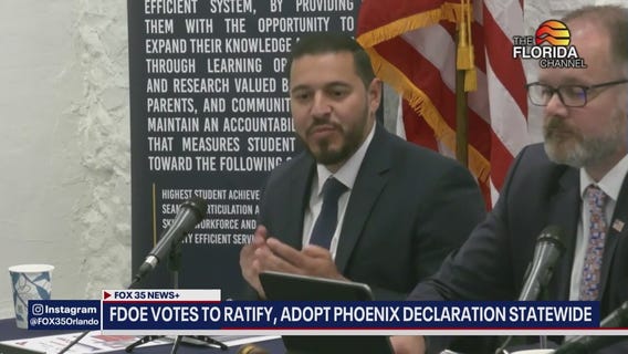 Florida Education Board votes for 'Phoenix Declaration'