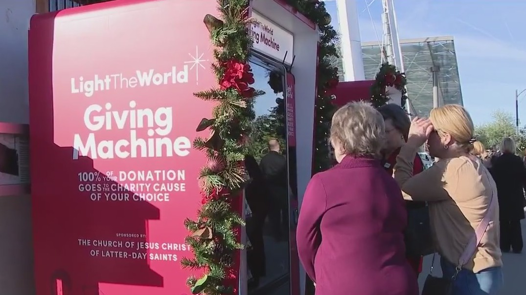 Giving machine in Gilbert brings new way to donate