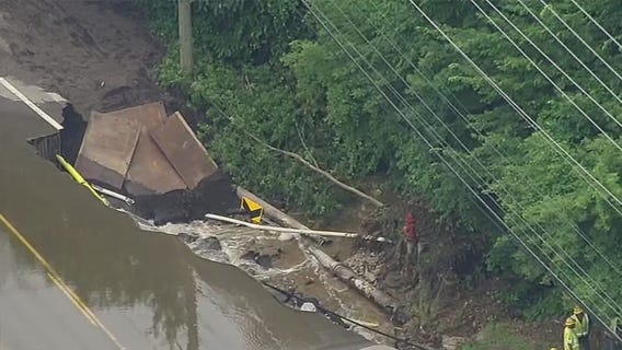 Orion Road reopens after flooding