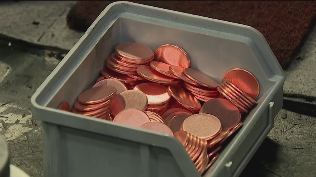 U.S. Treasury Department phasing out the penny