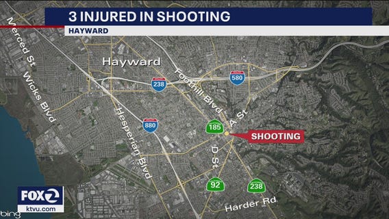 3 injured in Hayward shooting