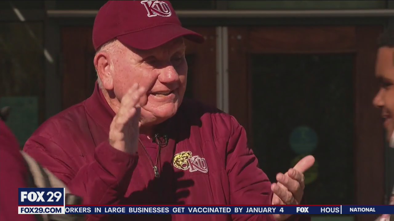 Kutztown University students, staff get warm welcomes to campus from beloved greeter