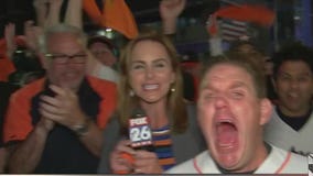 Astros fans excited to bring home the lead