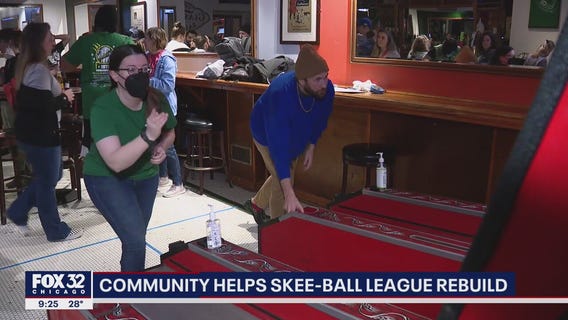 Chicago community helps Skee-Ball League rebuild after fire