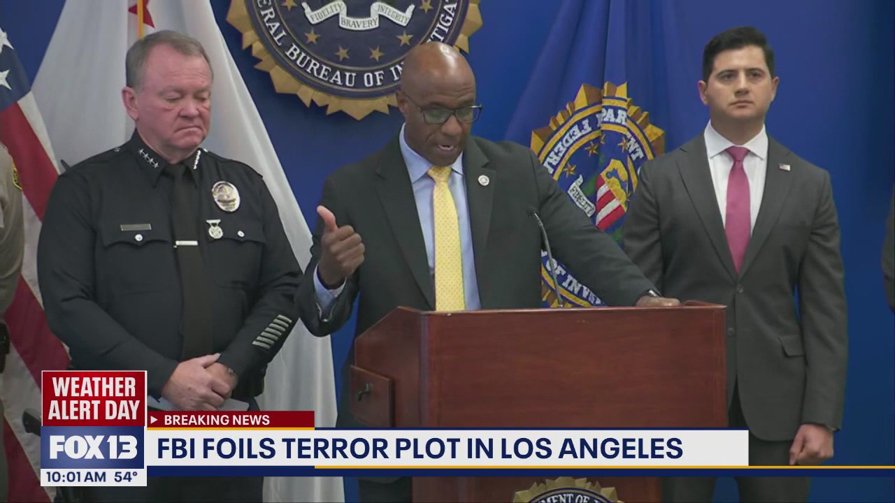 FBI foils terror plot in Los Angeles, California