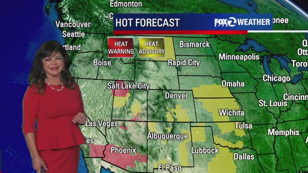 Hot forecast, heat advisories across country