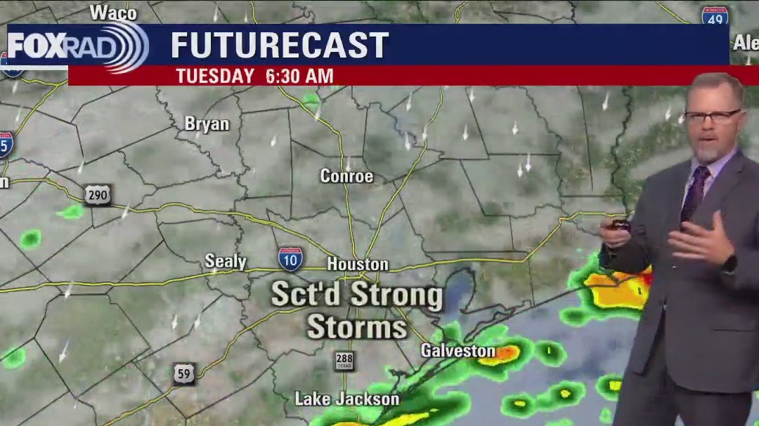 Tuesday morning Houston-area weather forecast