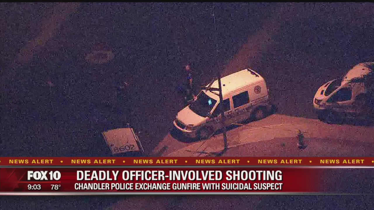 Chandler police investigate deadly officer-involved shooting | FOX 10 ...