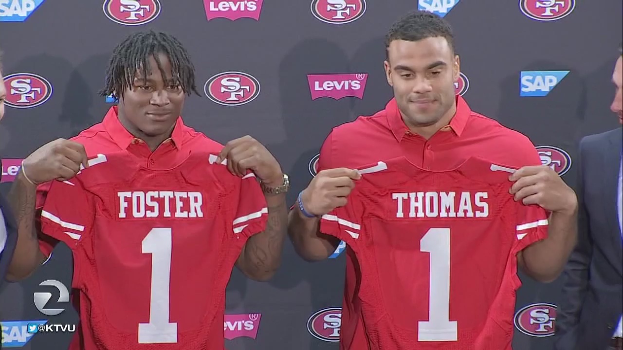 49ers introduce new players
