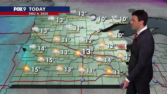 MN weather: Very cold, bright and breezy Thursday