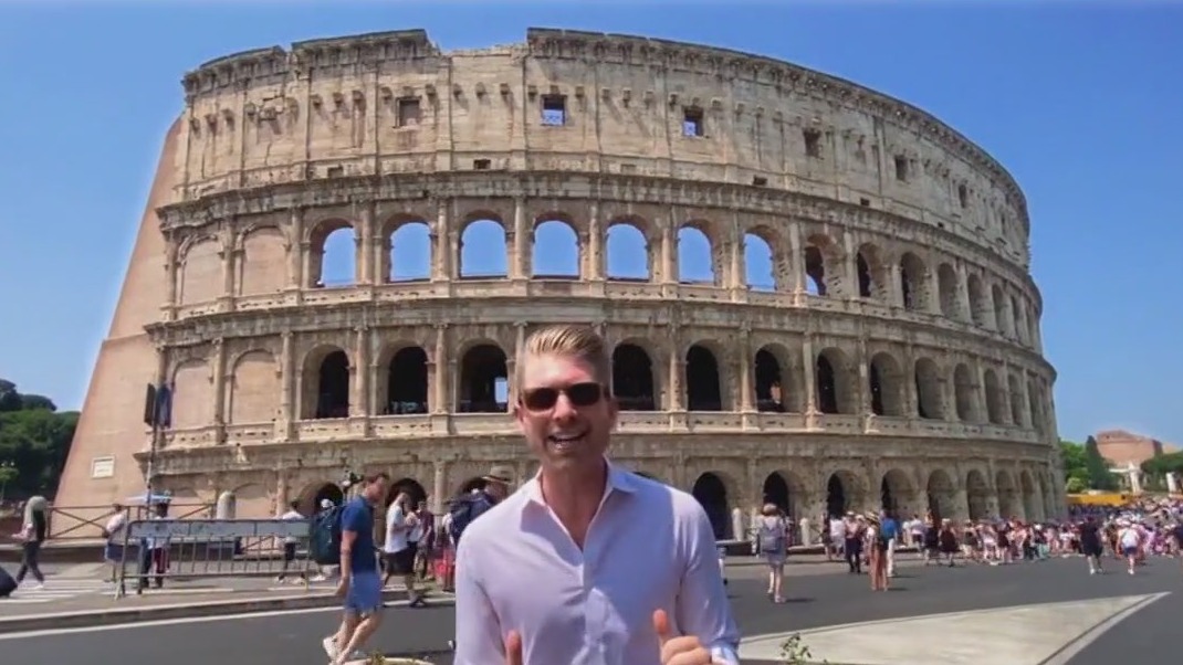 Jake Hamilton is in Rome for 'Mission: Impossible 7'