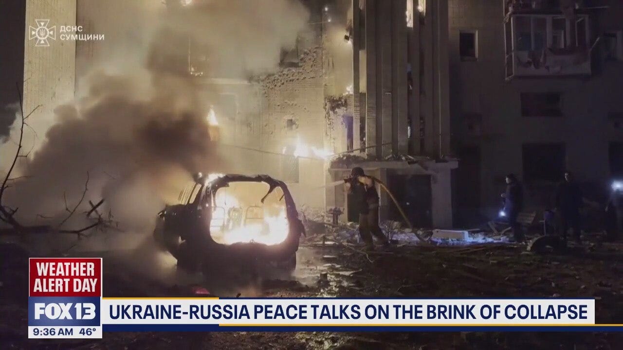 Ukraine-Russia peace talks on the brink of collapse